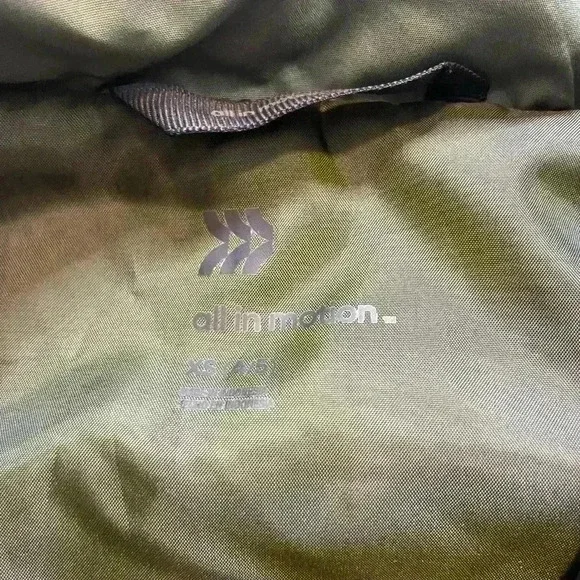 All in Motion Girls Size XS 4/5 Vest Green - Picture 4 of 6